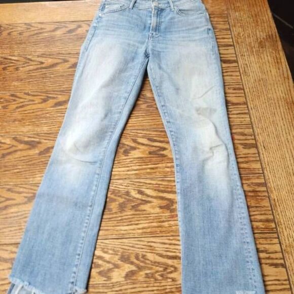 Mother Insider crop Two Step Fray When Sparks Fly Sz 24 - Picture 2 of 6